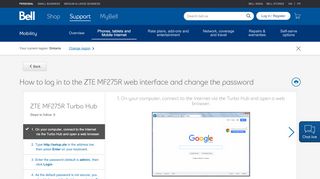 
                            2. How to log in to the ZTE MF275R web interface and change ...