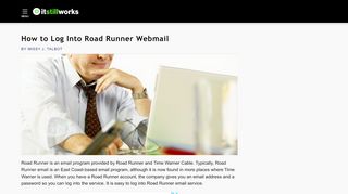 
                            6. How to Log Into Road Runner Webmail | It Still Works