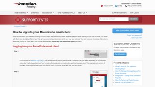 
                            11. How to log into your Roundcube email client | InMotion ...