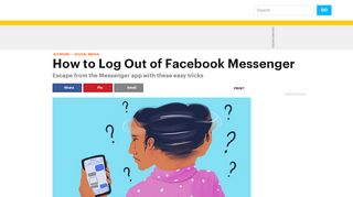 
                            9. How to Log Out of Facebook Messenger - lifewire.com