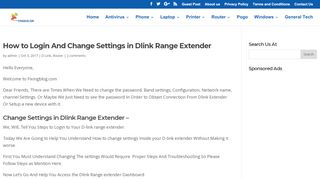 
                            3. How to Login & Change Settings in Dlink Range …