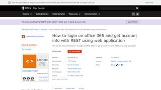 
                            6. How to login on office 365 and get account info with REST ...