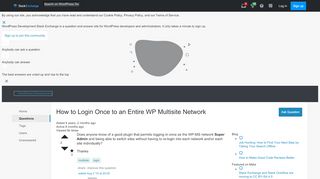 
                            5. How to Login Once to an Entire WP Multisite Network - WordPress ...