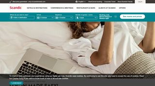 
                            2. How to login | Scandic Hotels