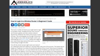 
                            9. How to Login to a Wireless Router: A Beginners' …