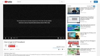 
                            5. How to login to ACT broadband - YouTube