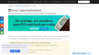 
                            4. How To Login to an Acer Router And Access The Setup Page ...