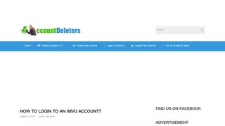
                            5. How to login to an Imvu account? - AccountDeleters