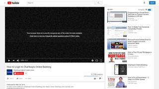 
                            8. How to Login to Chartway's Online Banking - YouTube
