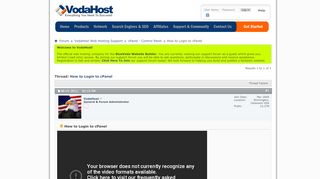 
                            4. How to Login to cPanel - VodaHost