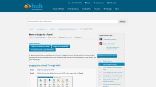 
                            9. How to Login to cPanel | Web Hosting Hub