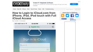 
                            10. How to Login to iCloud.com from iPhone, iPad, iPod touch ...