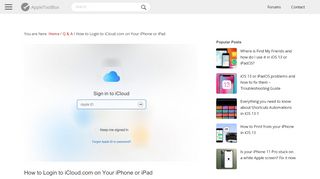 
                            9. How to Login to iCloud.com on Your iPhone or iPad ...