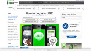 
                            3. How to Login to LINE | Download LINE App