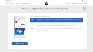 
                            4. How to Login to MyJio for a JioFi customer - Easy Activation ...