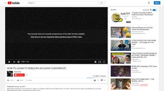 
                            3. HOW TO LOGIN TO ROBLOX'S ACCOUNT …