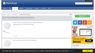 
                            3. How to Login to SquirrelMail-need username-password ...