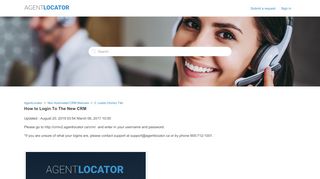 
                            4. How to Login To The New CRM – AgentLocator