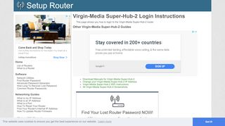 
                            4. How to Login to the Virgin-Media Super-Hub-2 - SetupRouter