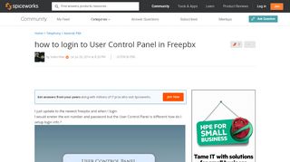 
                            9. how to login to User Control Panel in Freepbx - Asterisk PBX ...