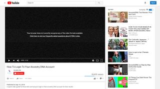 
                            10. How To Login To Your Ancestry DNA Account - YouTube