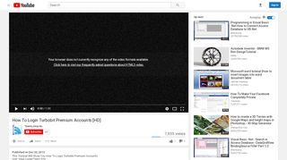 
                            4. How To Login Turbobit Premium Accounts [HD] - YouTube