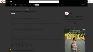 
                            1. How to login with Facebook in Rails API? : rails - Reddit