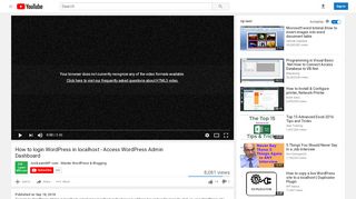 
                            11. How to login WordPress in localhost - Access WordPress ...