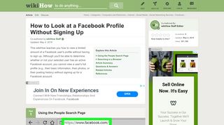 
                            1. How to Look at a Facebook Profile Without …