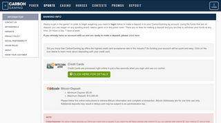 
                            4. How to make a Deposit - Carbon Gaming