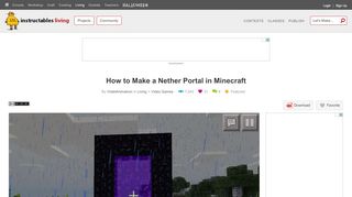 
                            7. How to Make a Nether Portal in Minecraft: 4 Steps (with Pictures)