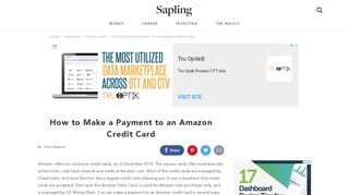 
                            6. How to Make a Payment to an Amazon Credit Card | Sapling.com