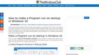 
                            9. How to make a Program run on startup in …