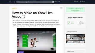 
                            8. How to Make an Xbox Live Account in 10 Easy Steps - Howto