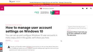 
                            11. How to manage user account settings on …