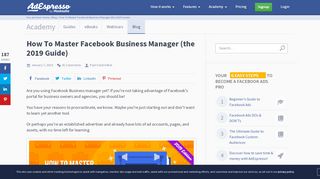 
                            5. How To Master Facebook Business Manager (the 2019 Guide)