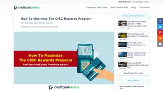 
                            5. How To Maximize The CIBC Rewards Program | creditcardGenius