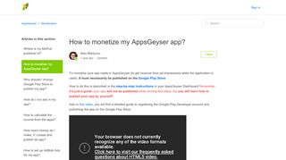 
                            7. How to monetize my AppsGeyser app? – AppsGeyser