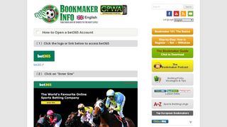 
                            7. How to Open a bet365 Account
