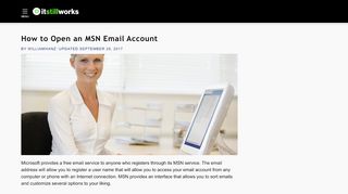 
                            9. How to Open an MSN Email Account | It Still Works