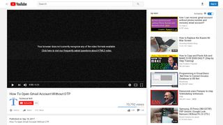 
                            7. How To Open Gmail Account Without OTP - YouTube