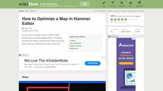 
                            3. How to Optimize a Map in Hammer Editor: 10 Steps (with Pictures)