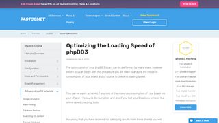 
                            4. How to Optimize phpBB3 Forum - phpBB3 Tutorial - FastComet