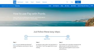 
                            6. How to Pay with Points - American Express Travel