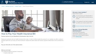 
                            3. How to Pay Your Bill - Select Payment Method | BlueShield of NENY