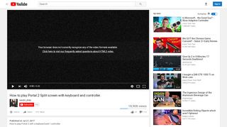 
                            5. How to play Portal 2 Split screen with keyboard and controller ...