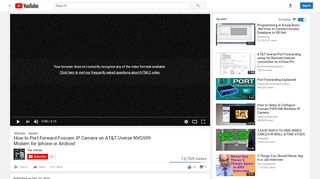 
                            8. How to Port Forward Foscam IP Camera on AT&T …