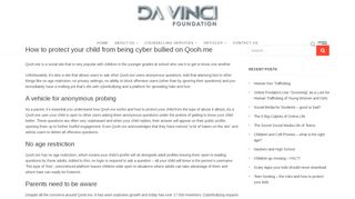 
                            11. How to protect your child from being cyber bullied on Qooh ...