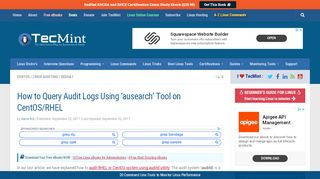 
                            3. How to Query Audit Logs Using 'ausearch' Tool on CentOS/RHEL