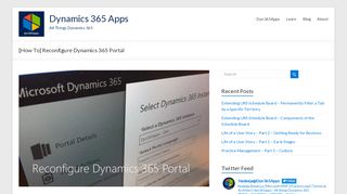 
                            9. [How To] Reconfigure Dynamics 365 Portal - Blog, Dynamics ...